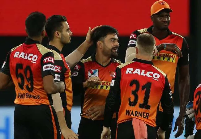 ipl match sun risers hyderabad vs delhi capitals teams